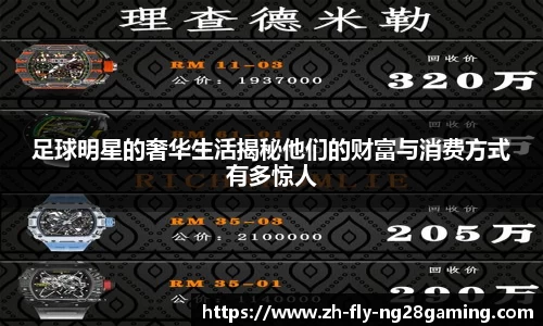 足球明星的奢华生活揭秘他们的财富与消费方式有多惊人